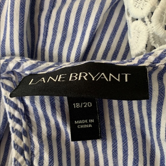 * Lane Bryant women’s 18/20 stripe Blouse - Picture 10 of 10